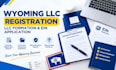 help with wyoming llc registration and ein application