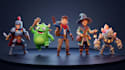 create rigged low poly 3d game character cartoon creature humanoid npc avatar