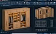 do kitchen cabinets, casework, millwork, cut lists and cnc drawing using autocad