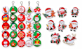 design 3d printable holiday keychain charms and fidget clickers