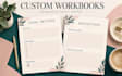 create custom digital planners, ebooks, workbooks