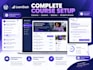 create learndash lms website, lms course content, learndash online course setup