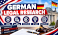 research gdpr german data protection trademark, ip law, contract