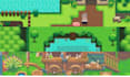 do pixel art tile set, pixel character sprites, sprite she