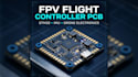 design drone flight controller pcb, power electronics and hardware