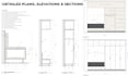 draft millwork shop drawings and custom cabinetry plans