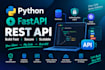build a secure rest API with python fastapi, jwt auth, crud and sql database