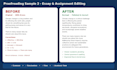 rewrite articles and proofread documents