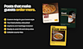 design instagram posts for your restaurant or cafe