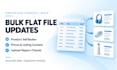set up amazon listings, flat files and variations