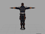 do 3d character modeling and 3d rigging