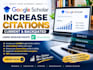 increase google scholar current, backdated citation, using researchgate