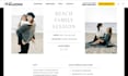 design squarespace holiday website mini session website photography booking site