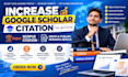 increase google scholar, scopus citation, write and publish research article