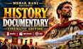 create engaging history documentary videos
