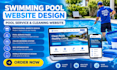 swimming pool website pool website pool cleaning pool service swimming website