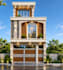 created 3d house exterior design and 3d front elevation