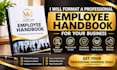 format an employee handbook