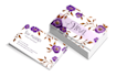 design stylish feminine watercolor business card