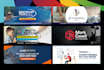 design a twitter header, facebook cover or social banner