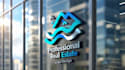 design professional and modern real estate logo for your brand