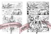 design digital sketch and line art illustration
