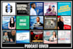 create a stylish podcast cover