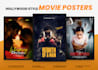 design professional movie poster for your film