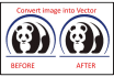 make vector logo or your photo