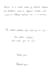 write a beautiful unique handwritten letter for you