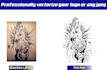 create super artistic line art work
