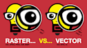 vectorize or redraw your logo or picture