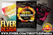 design eye catching bespoke flyer, brochure poster