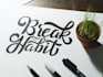 make a video of hand lettering