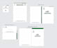 design creative business card, logo, letterhead, stationary