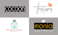 make minimalist modern luxury, minimalist, vintage logo