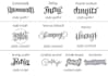make ambigram or flipped word or name for you