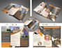 design a modern and professional trifold brochure for your business