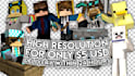 design 2 minecraft renders within 24 hours