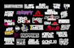 create premium dj band custom typography urban t shirt streetwear logo design