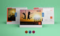 design simple, minimal and professional desk calendar and wall calendar