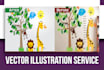 vector trace any logo or image in 90 minutes professionally