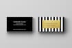 design a modern and chic two sided business card