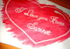 really paint your loving message in a heart