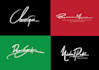 make real handwritten signature logo, handmade design