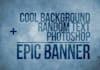 make an EPIC text banner