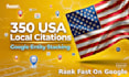 do 350 USA local citations directories for local SEO