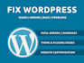 expertly fix wordpress and woocommerce errors, bugs and fix critical err
