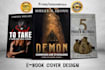 design professional book cover design, ebook cover design