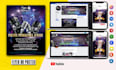 do motion flyer, food, winter, club, halloween, dj, club, party, event flyer